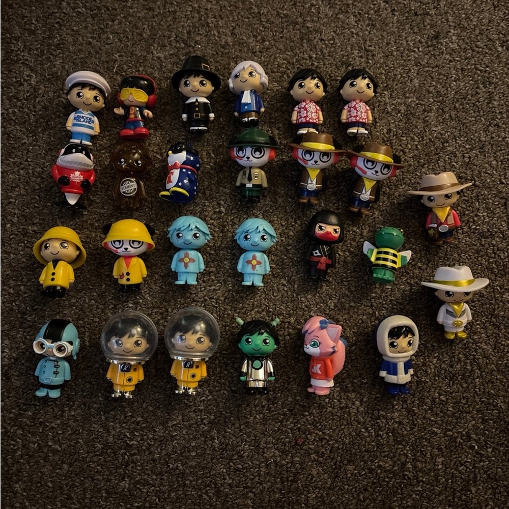 Ryan’s World figure lot